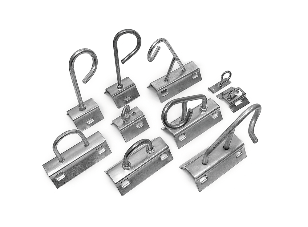 Узлы крепления, крепление кабеля