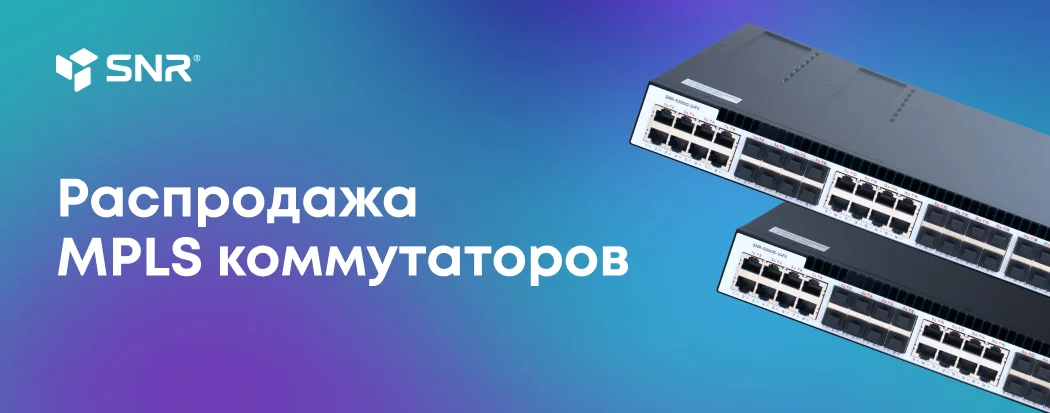 Switch. Распродажа MPLS коммутаторов SNR-S300G-24FX