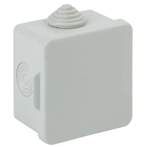 Коробка распаячная ОП КОР 65х65х50мм с гермовводами 4 входа IP54 Эра Б0037445