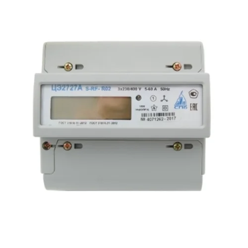 Счетчик электроэнергии трехфазный ЦЭ2727А S RF 5(60)A R02