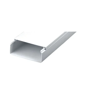 Кабель-канал 100х40 L2000 с двойным замком пластик Урал Пак КК-19100040-024