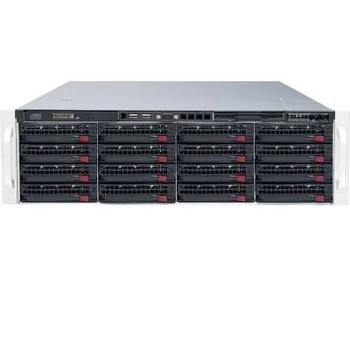 Видеосервер Линия NVR-128 SuperStorage для IP-видеокамер. Количество каналов: видео - 128, аудио - 128, до 16 HDD, 2 источника питания