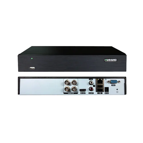Мультиформатный видеорегистратор Линия XVR 4N H.265 для аналоговых и IP-видеокамер. Количество каналов: видео - 4, 1HDD объемом до 12Тб, H.265