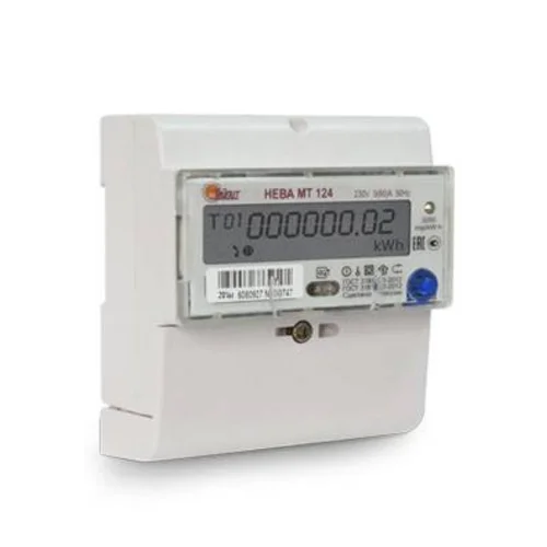 Счетчик "НЕВА" МТ 124 AS E4P 5(60) однофазный, многотарифный