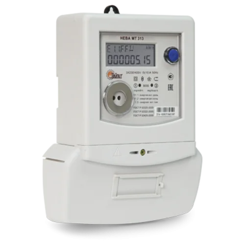 Счетчик "НЕВА" МТ 313 0.5 AR E4S 5(10) трехфазный, многотарифный