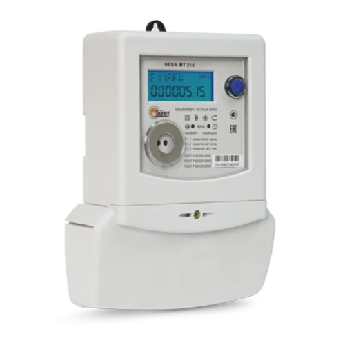 Счетчик "НЕВА" МТ 314 1.0 AR E4SR 5(60) трехфазный, многотарифный