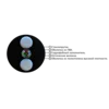 Кабель оптический СЛ-ОКПЦ-Д2к-2Е2-3,0 (катушка 2км)