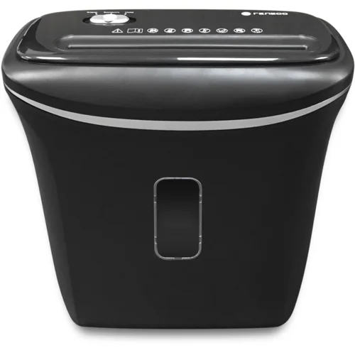 Уничтожитель документов ГЕЛЕОС УД14-4, DIN P-4 (4 ур-нь секр.), фрагмент 3,9х30мм, 6-8 лист (70г/м2), пл. карты/скобы, 14 литров