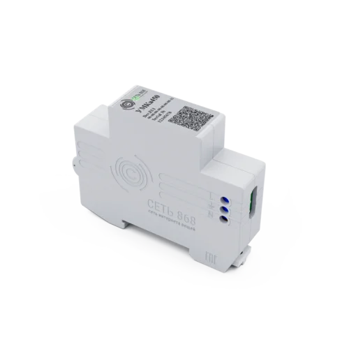 Беспроводной счетчик импульсов "СЕТЬ868" УМКа450v2, LoraWAN, 6 входов, DIN