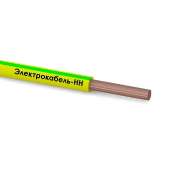 Провод ПуВнг(А)-LS 1х10 Ж/З 450/750В (м) ЭЛЕКТРОКАБЕЛЬ НН 00-00007344