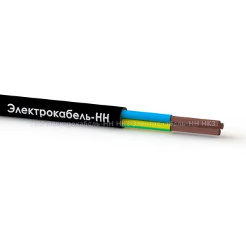 Кабель КГтп-ХЛ 3х4 (N PE) 380/660-3 (м) ЭЛЕКТРОКАБЕЛЬ НН 00-00023175
