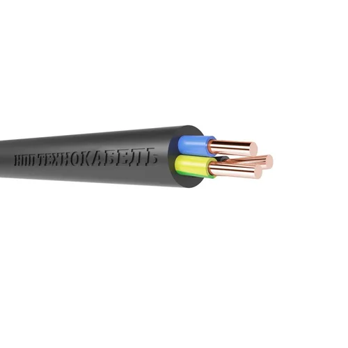 Кабель ППГнг(А)-HF 3х2.5 ОК (N PE) 0.66кВ (уп.100м) Технокабель 00-00148471