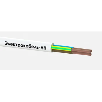 Провод ПВС 3х1.5 380В Б (уп.100м) ЭЛЕКТРОКАБЕЛЬ НН 000010098