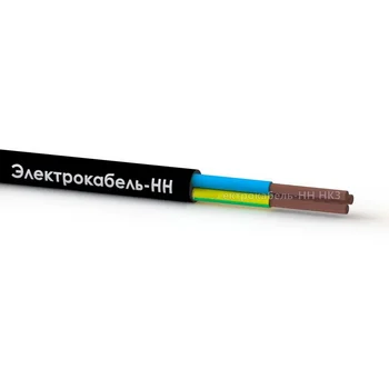 Кабель КГтп-ХЛ 3х2.5 (N PE) 380/660-3 (уп.100м) ЭЛЕКТРОКАБЕЛЬ НН 000011368
