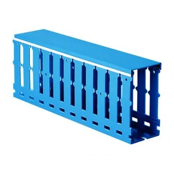 Кабель-канал перфорированный 25х80 L2000 RL12 син. DKC 01137RL