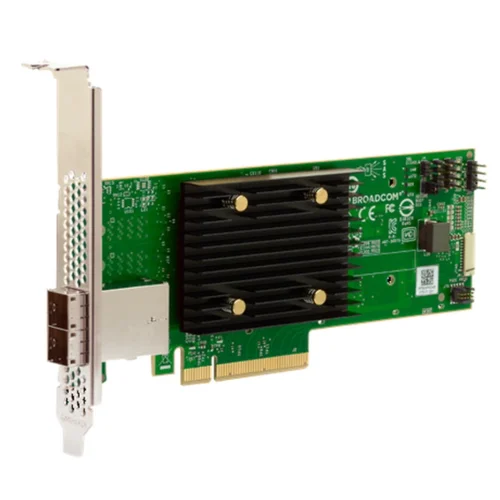 Контроллер LSI MegaRAID 9500-8e, 05-50075-01, 12Gb/s, SAS/SATA/NVMe 12G HBA, 8-port ext