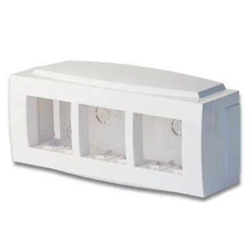 Коробка установочная под BRAVA 6мод. (для кабель-канала 70х22/90х25/TMC) DKC 09221