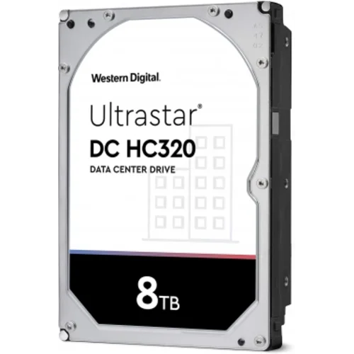 Жесткий диск WD SATA-III 8TB 0B36452 HUS728T8TALE6L4 Desktop Ultrastar DC HC320 (7200rpm) 256Mb 3.5"