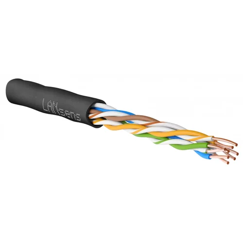 Кабель витая пара LANsens UTP, 4 пары Cat.5e, PE, outdoor, 305м