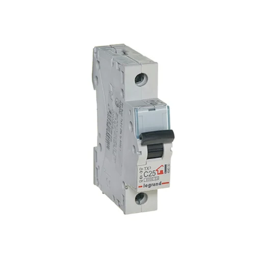 Выключатель автоматический модульный 1п C 25А 6кА TX3 Leg 404030