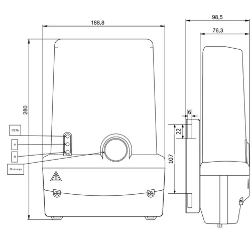 Счетчик электрической энергии трехфазный многофункциональный CE307 C36.746.OR1.QYDUVFZ BLR01 SPds