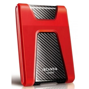 Жесткий диск A-Data USB 3.0 2Tb AHD650-2TU31-CRD HD650 DashDrive Durable 2.5" красный