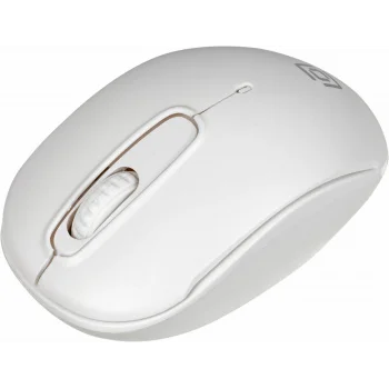 Мышь Оклик 505MW белый оптическая (1000dpi) беспроводная USB для ноутбука (3but)