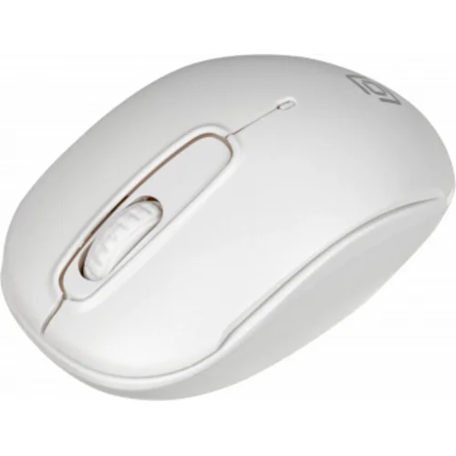 Мышь Оклик 505MW белый оптическая (1000dpi) беспроводная USB для ноутбука (3but)