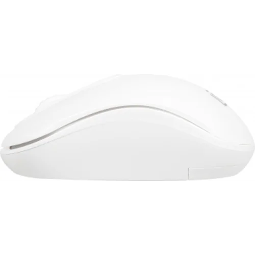 Мышь Оклик 505MW белый оптическая (1000dpi) беспроводная USB для ноутбука (3but)