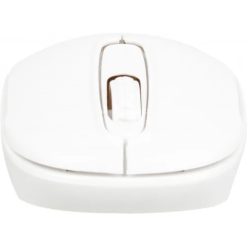 Мышь Оклик 505MW белый оптическая (1000dpi) беспроводная USB для ноутбука (3but)