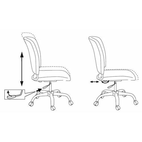 Кресло Бюрократ CH-322SXN серый 26-25 крестовина металл хром