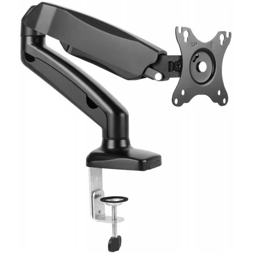 Кронштейн для мониторов Ultramounts UM 700 черный 13"-27" макс.6.5кг настольный поворот и наклон верт.перемещ.