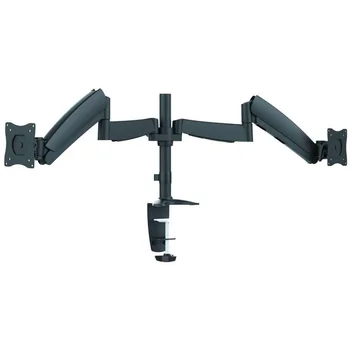 Кронштейн для мониторов Ultramounts UM 703 черный 13"-27" макс.9кг настольный поворот и наклон верт.перемещ.