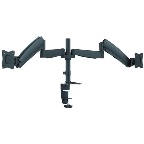 Кронштейн для мониторов Ultramounts UM 703 черный 13"-27" макс.9кг настольный поворот и наклон верт.перемещ.