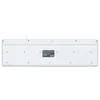 Клавиатура Оклик 500M белый USB slim Multimedia