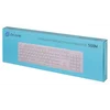 Клавиатура Оклик 500M белый USB slim Multimedia