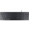 Клавиатура Оклик 520M2U черный/черный USB slim Multimedia