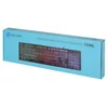 Клавиатура Оклик 550ML черный USB slim Multimedia LED