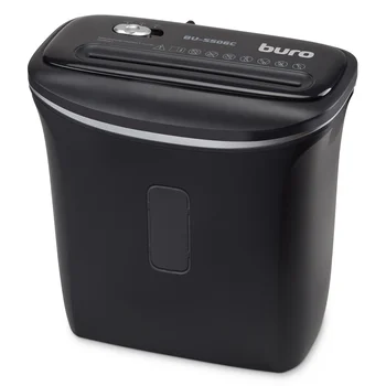 Шредер Buro Home BU-S506C (секр.P-4) фрагменты 5лист. 12лтр. пл.карты