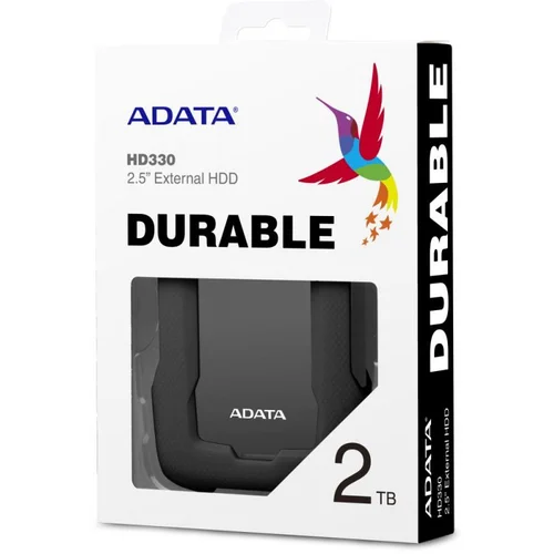 Жесткий диск A-Data USB 3.0 2Tb AHD330-2TU31-CBK HD330 DashDrive Durable 2.5" черный