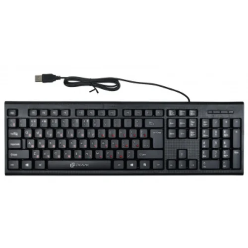 Клавиатура Оклик 120M черный USB (1083044)