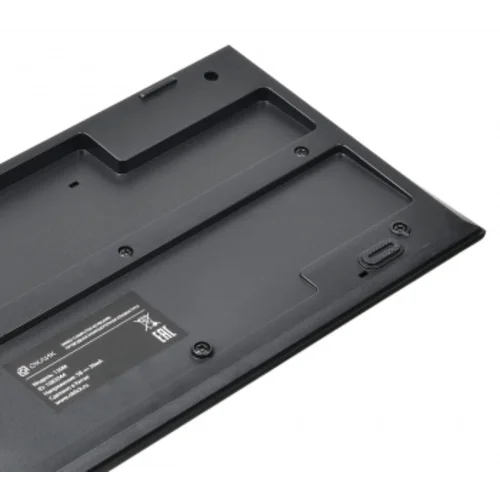 Клавиатура Оклик 120M черный USB (1083044)