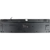 Клавиатура Оклик 420MRL черный USB slim Multimedia LED