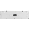 Клавиатура Оклик 420MRL белый USB slim Multimedia LED
