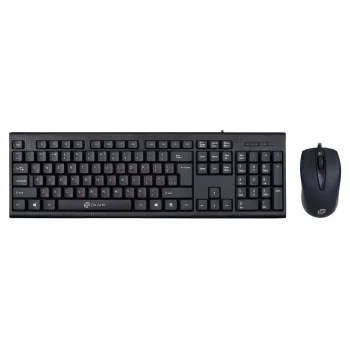 Клавиатура + мышь Оклик 630M клав:черный мышь:черный USB (1091260)