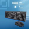 Клавиатура + мышь Оклик 630M клав:черный мышь:черный USB (1091260)