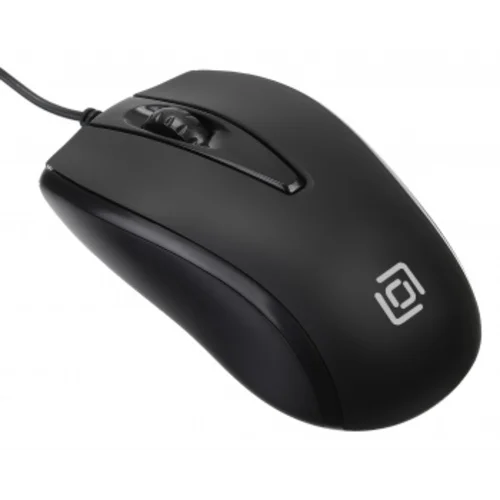 Мышь Оклик 325M черный оптическая (1200dpi) USB для ноутбука (3but)