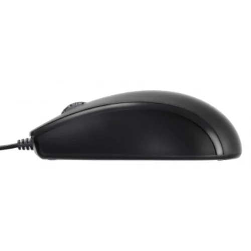 Мышь Оклик 325M черный оптическая (1200dpi) USB для ноутбука (3but)