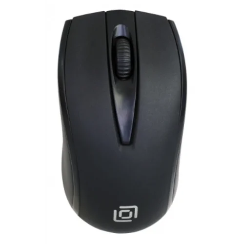 Мышь Оклик 325M черный оптическая (1200dpi) USB для ноутбука (3but)