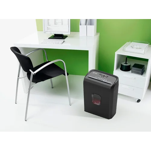 Шредер Cactus CS-SH-6-13-4X12 (секр.P-4) фрагменты 6лист. 13лтр. скрепки скобы пл.карты